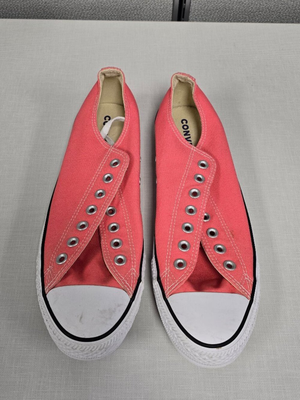 Converse Chuck Taylor All Star Low Top Coral Pink Canvas Shoes